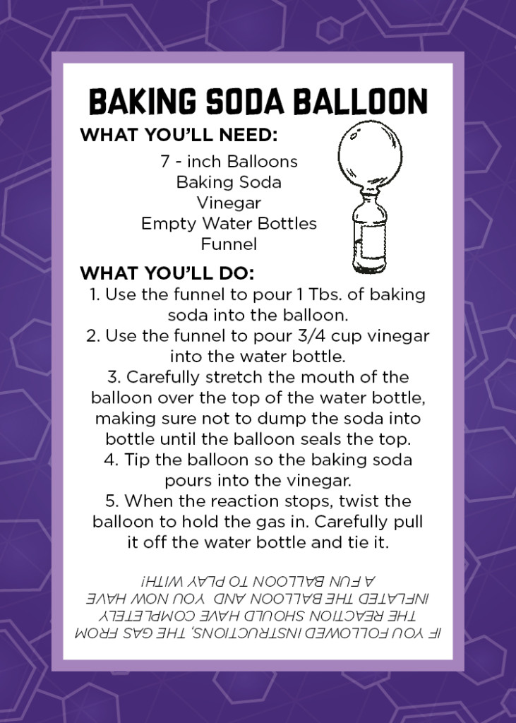 Baking Soda Baloon